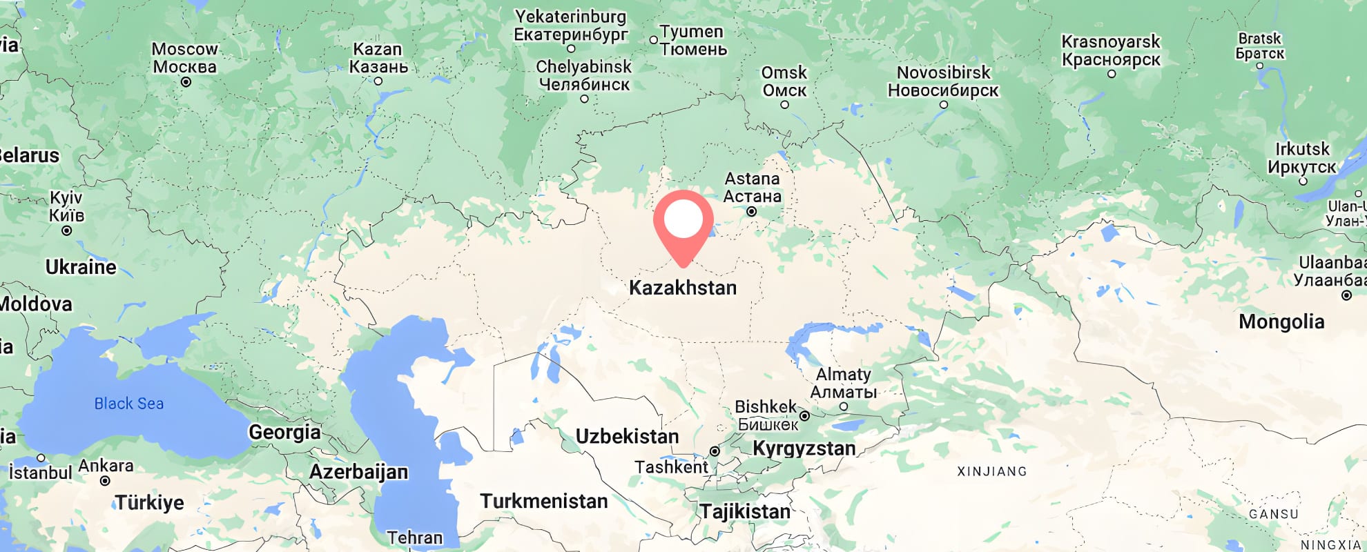 Kazakhstan map image